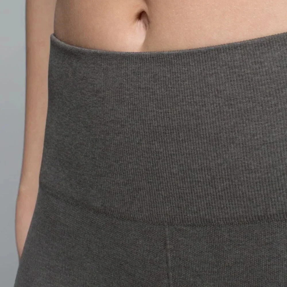 Lululemon Ebb To Street Pant Leggings Heather Wren Gray - 21363 - Picture 2 of 8